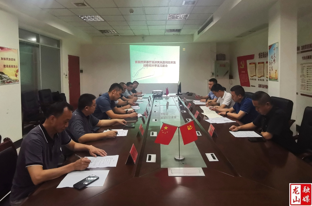 省自然资源厅乡村振兴服务团干部来龙挂职见面会召开