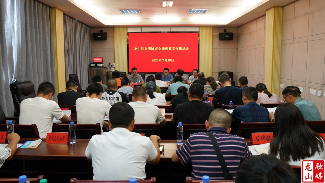 龙山县文明城市全域创建工作推进会召开