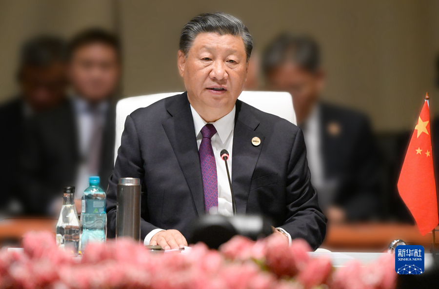 习近平出席金砖国家领导人第十五次会晤并发表重要讲话