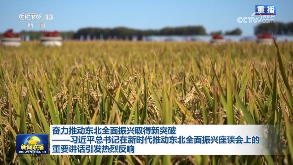 奋力推动东北全面振兴取得新突破——习近平总书记在新时代推动东北全面振兴座谈会上的重要讲话引发热烈反响