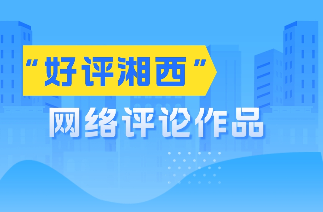 “好评湘西”网络评论作品