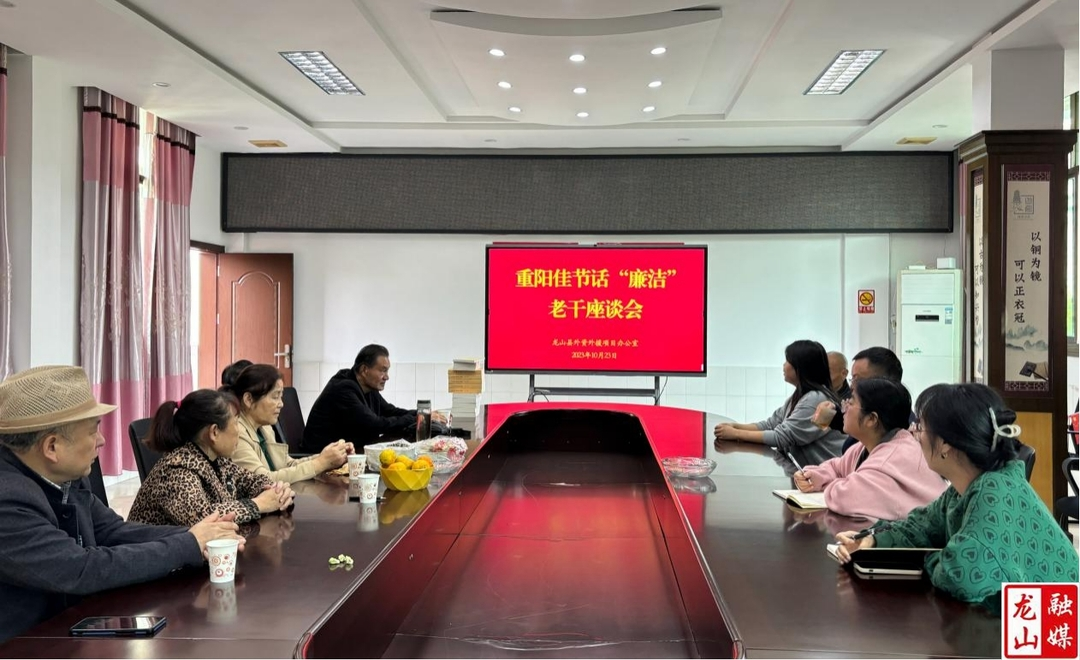 县外资外援办开展重阳节座谈会