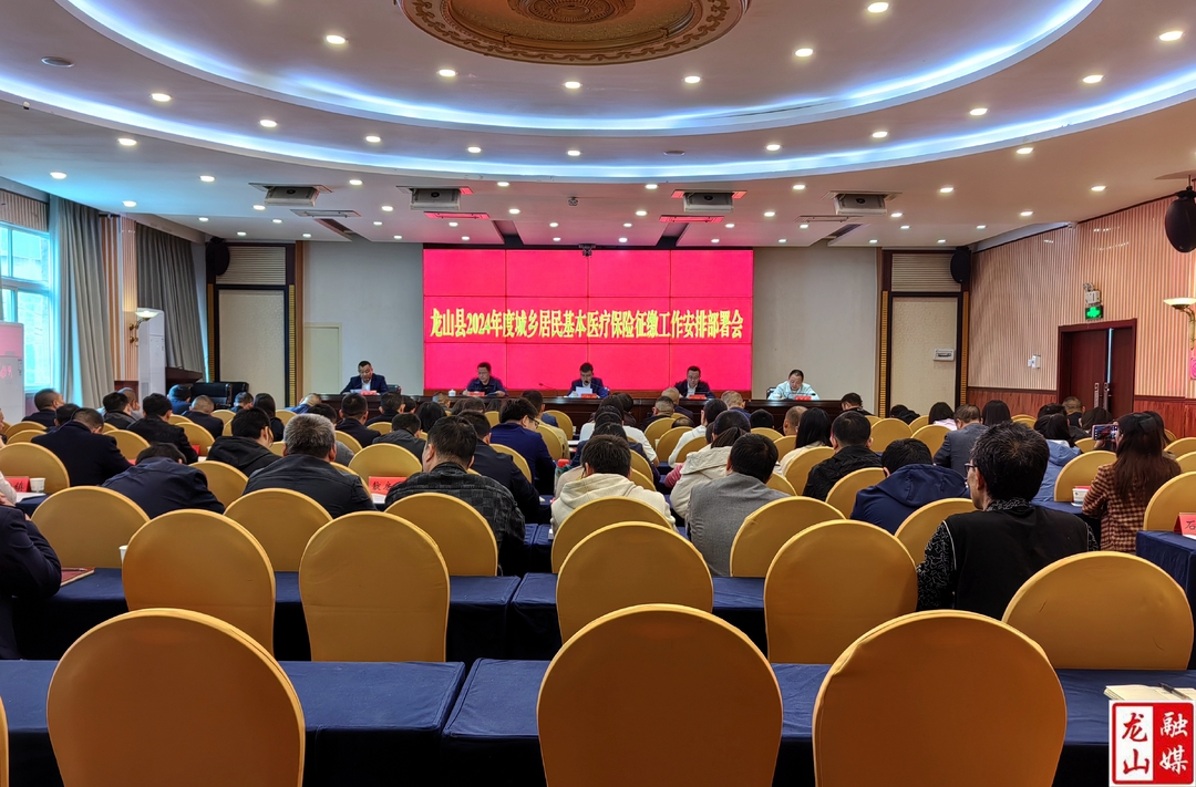 龙山县召开2024年度城乡居民基本医疗保险征缴工作安排部署会
