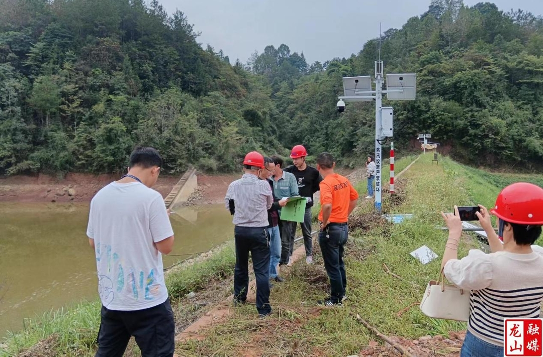 利剑行动：县水利局对中南水库水利工程建设质量开展联合抽查检查行动