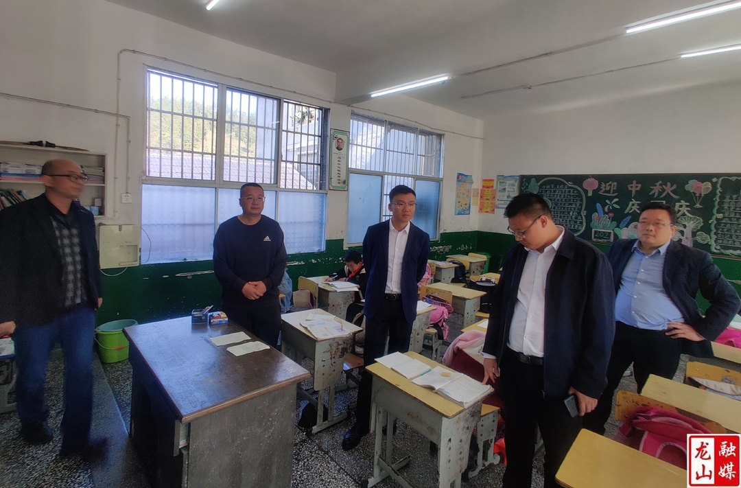 刘引到水田坝镇开展校园安全调研和走访联系户工作