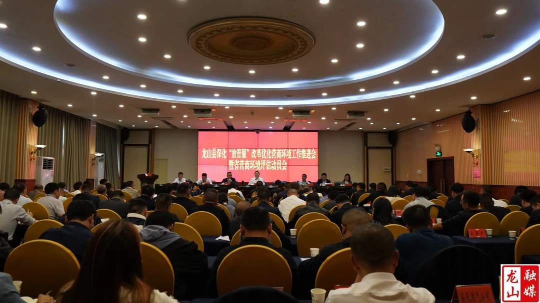 龙山县召开深化“放管服”改革优化营商环境工作推进会