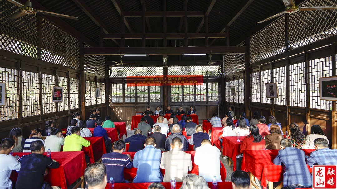 龙山县开展庆祝第24个中国记者节活动