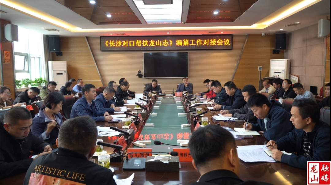 李德胜来县考察指导《长沙对口帮扶龙山志》编纂工作