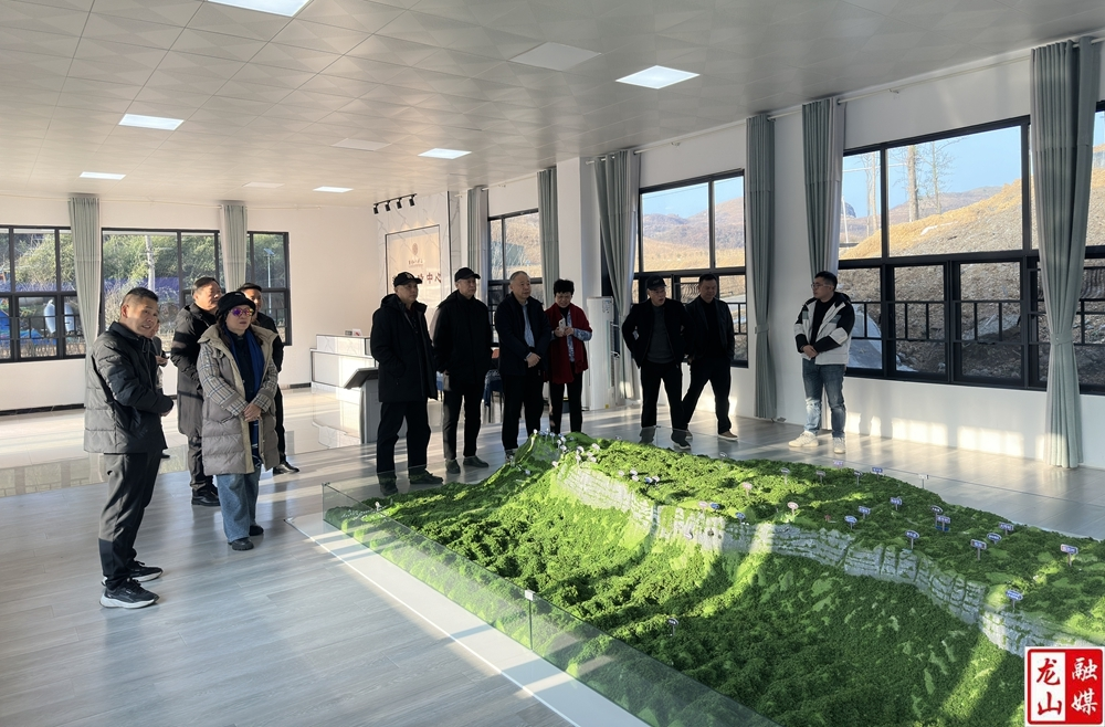 文化和旅游部离退休干部局一行来龙山开展旅游志愿服务活动