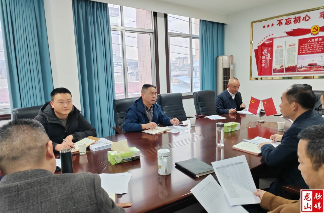 州工信局一行来龙山调研工信工作