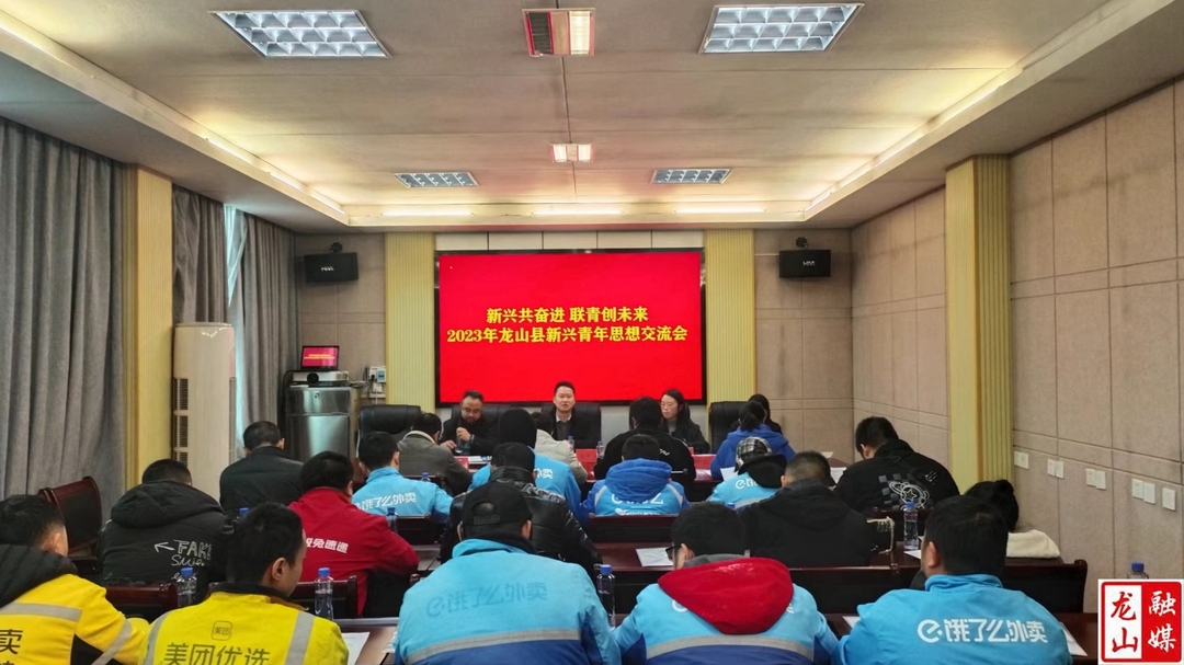 团县委召开新兴领域青年代表思想交流会