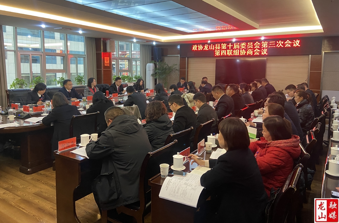 【聚焦两会】政协龙山县第十届委员会第三次会议第四联组协商会议召开