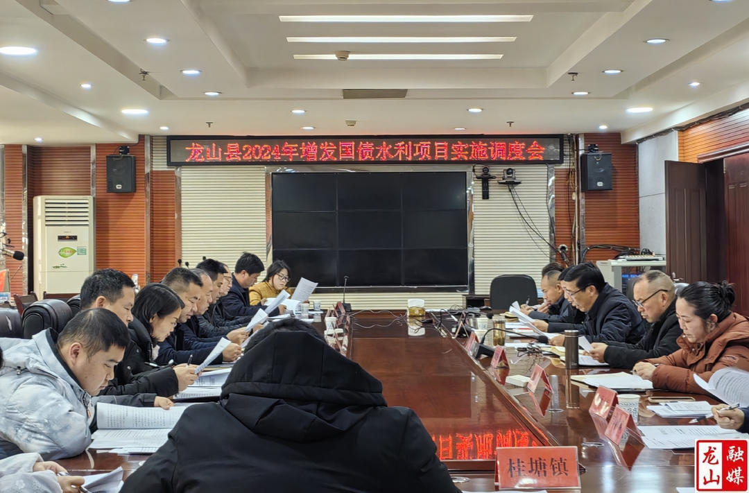 龙山县召开国债水利项目实施调度会