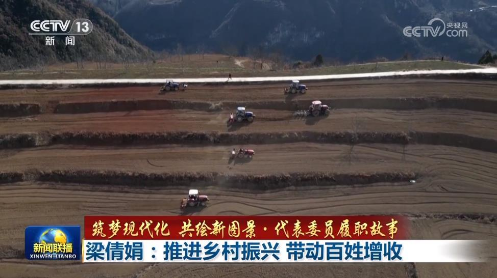 筑梦现代化 共绘新图景·代表委员履职故事 | 梁倩娟：推进乡村振兴 带动百姓增收