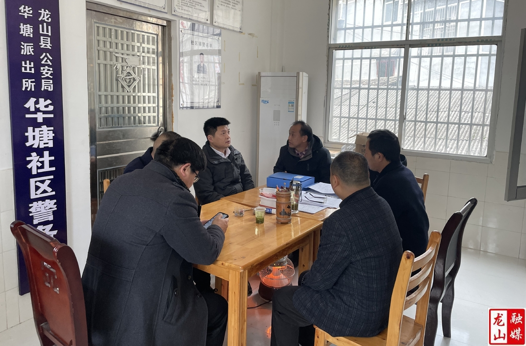 向大龙到华塘街道开展“四进”调研