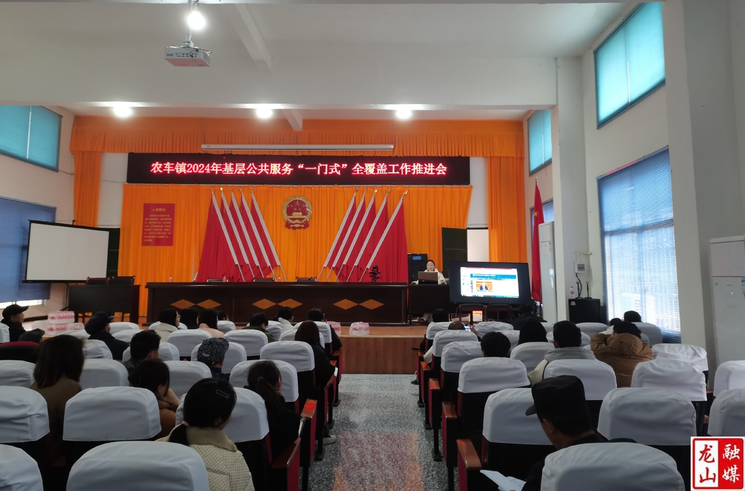 农车镇召开2024年基层公共服务“一门式”全覆盖工作推进会