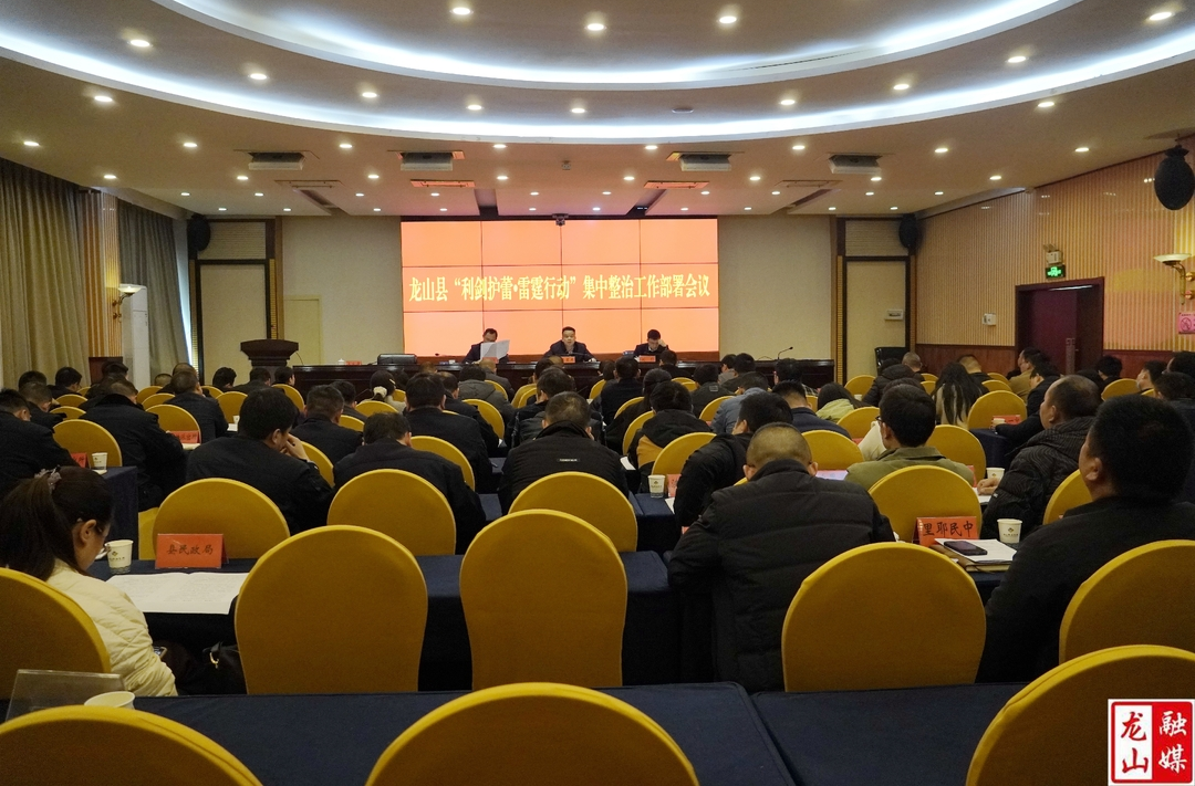 龙山县“利剑护蕾·雷霆行动”集中整治工作部署会议召开