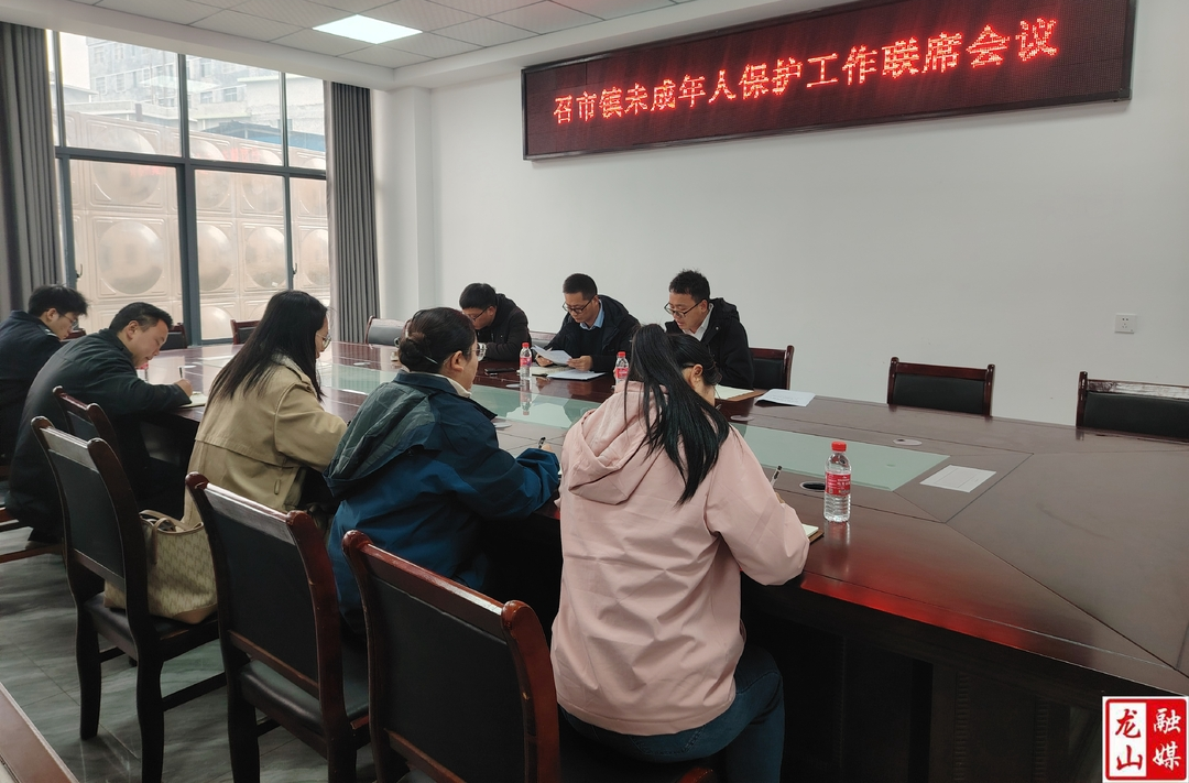 召市镇召开“利剑护蕾·雷霆行动”部署会