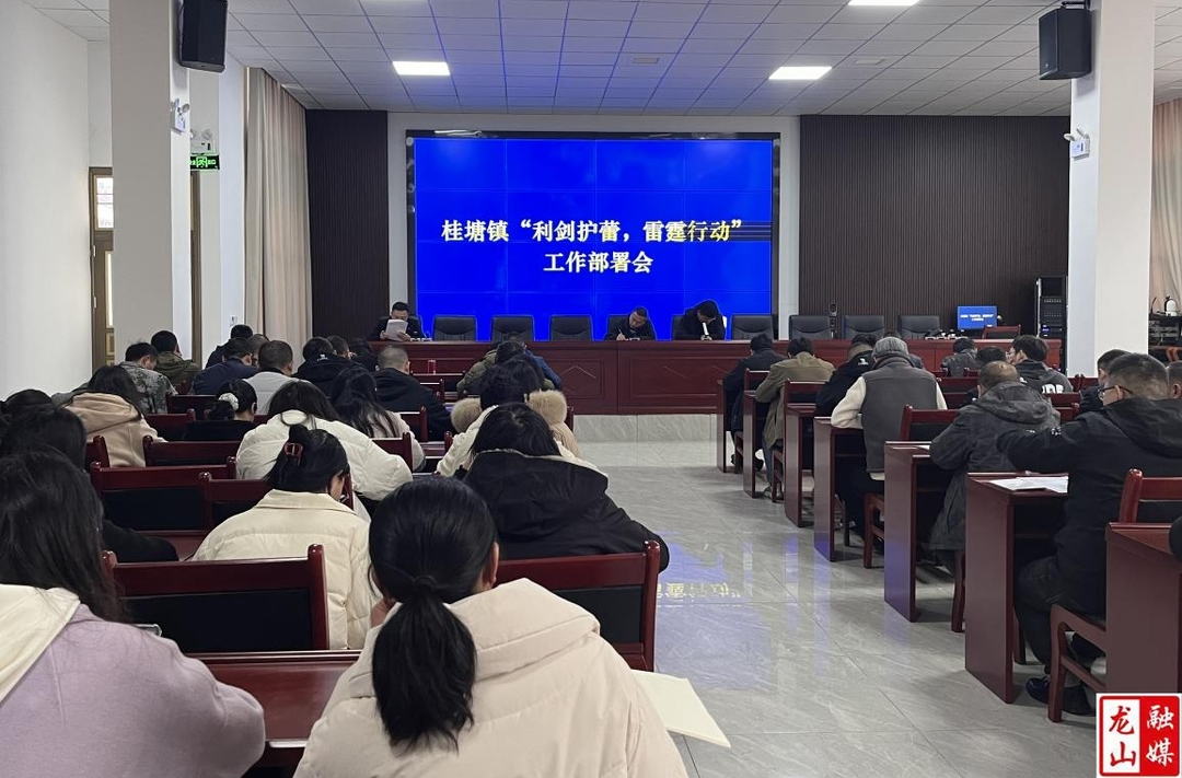 桂塘镇召开“利剑护蕾·雷霆行动”工作部署会