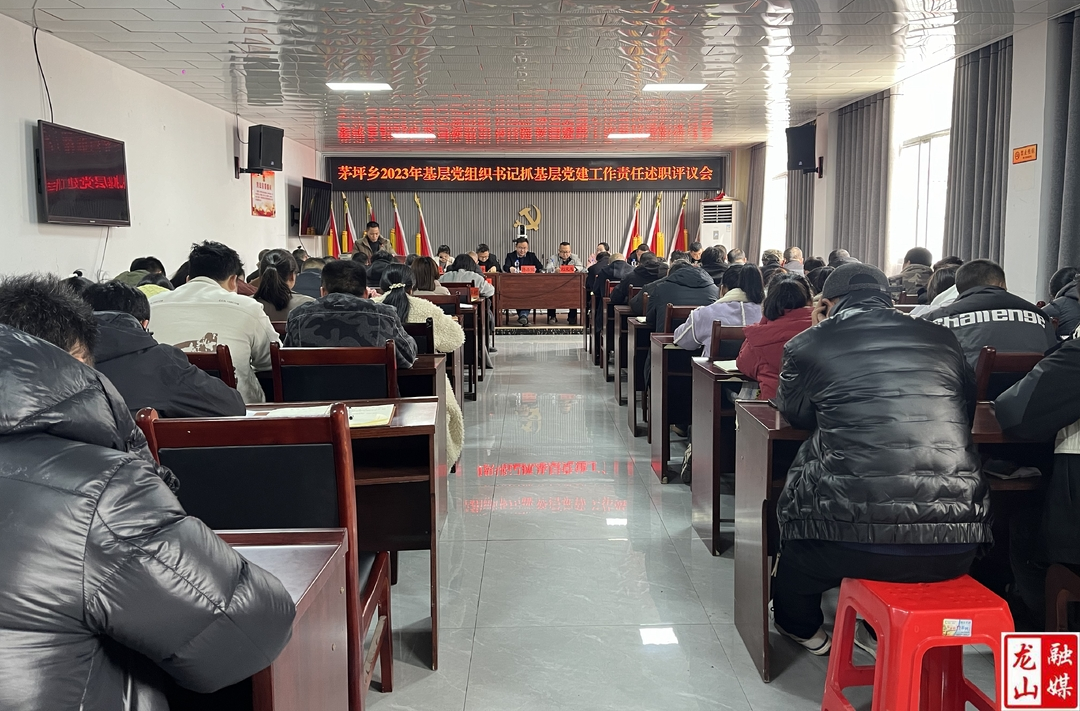 茅坪乡召开2023年度基层党组织书记抓基层党建工作述职评议会