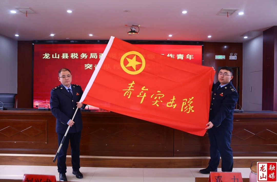 龙山税务“青年突击队”助力两税汇算清缴稳推进