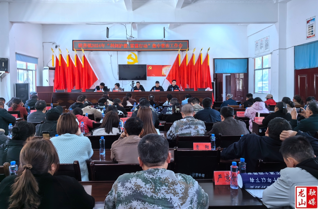 靛房镇召开2024年“利剑护蕾·雷霆行动”集中整治工作会