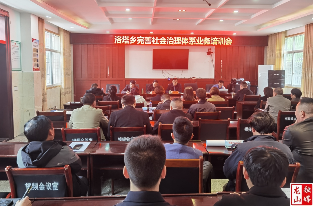 洛塔乡召开完善社会治理体系业务培训会