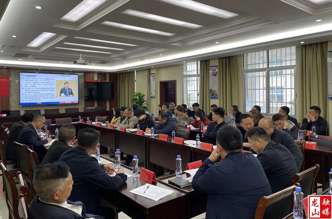 龙山县2023生态环境分区管控动态更新成果现场对接工作会召开