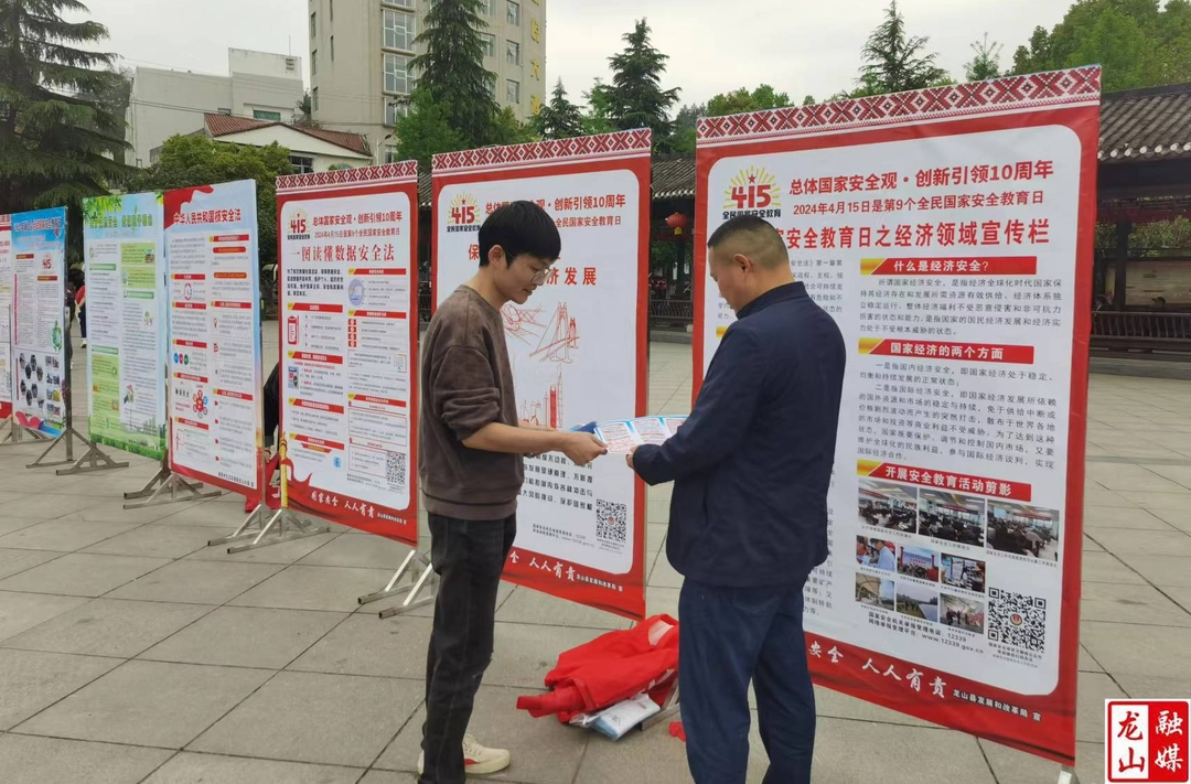 县发改局联合县国动办开展“全民国家安全教育日”活动