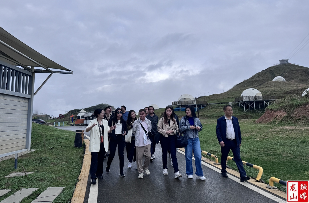 八面山景区迎来首批境外游客