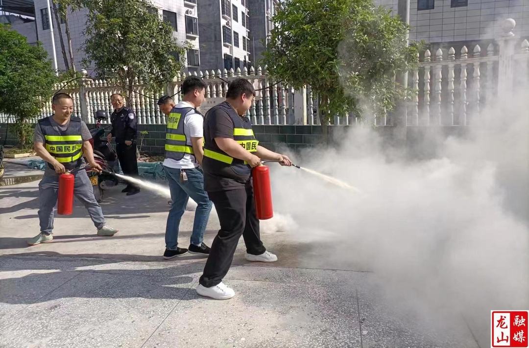 华塘街道开展2024年防汛消防综合演练