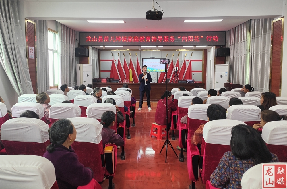 苗儿滩镇开展“向阳花”行动家庭教育讲座