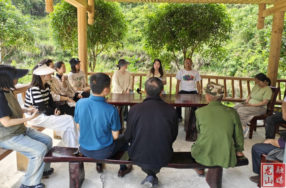 红岩溪镇栈行村开展学习宣讲院坝会