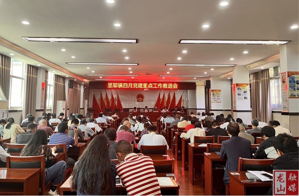 里耶镇召开四月党建重点工作推进会