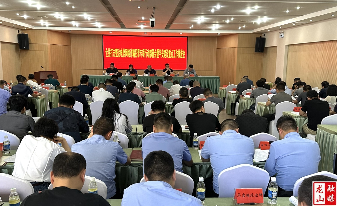 龙山县召开打击整治电信网络诈骗犯罪专项行动部署会