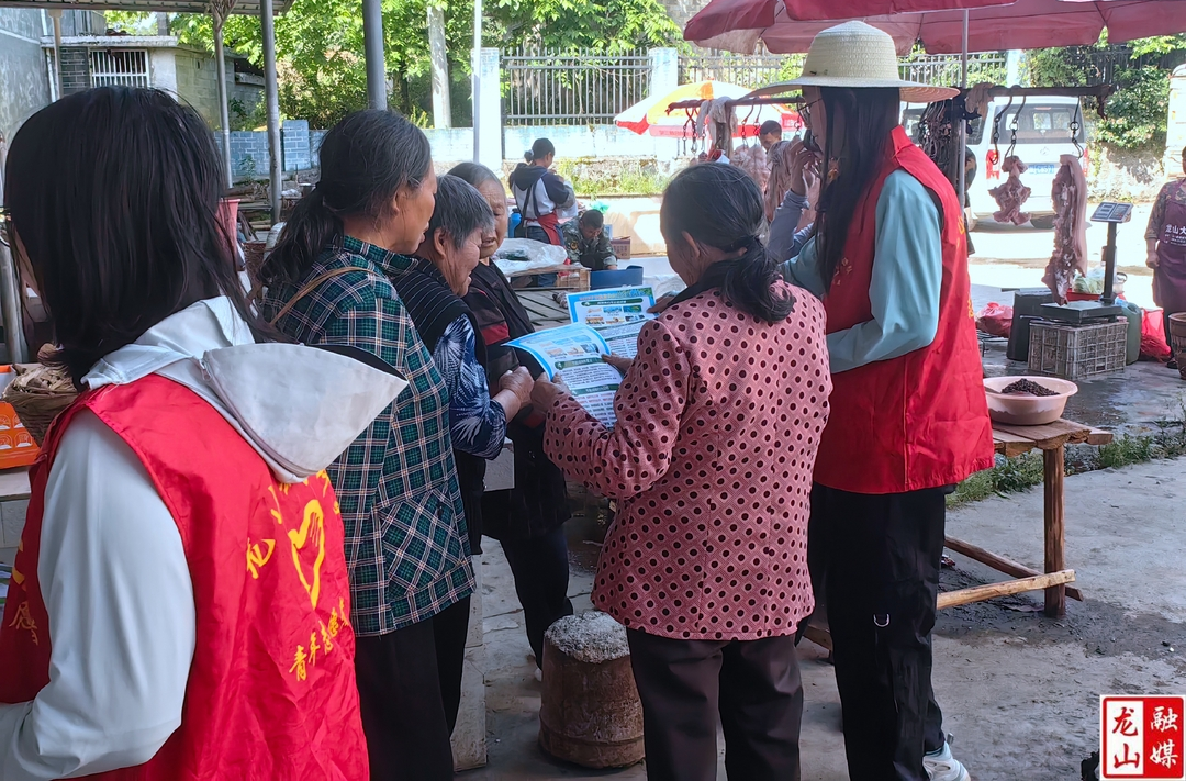 茅坪乡开展节能降碳宣传活动