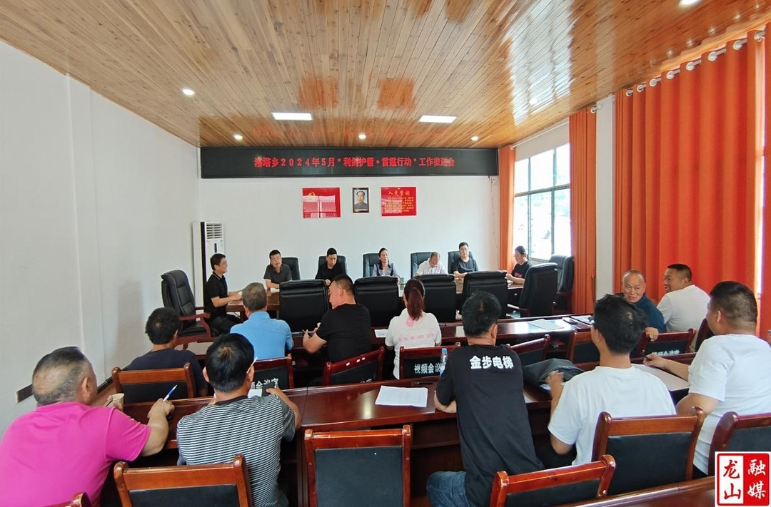 洛塔乡召开“利剑护蕾·雷霆行动”工作推进会