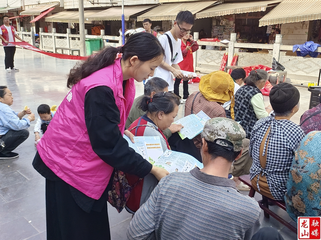 水田坝镇开展预防野生蘑菇中毒集中宣传活动