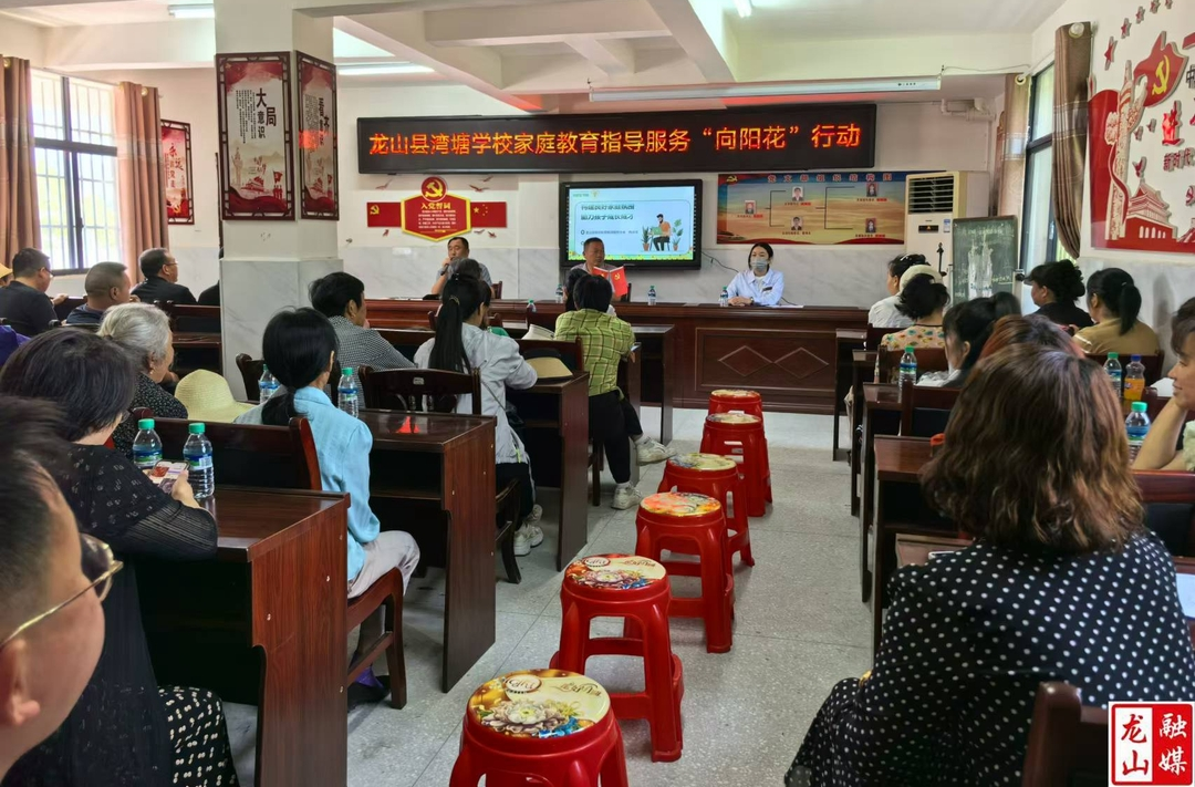 洗洛镇开展家庭教育指导服务 “向阳花”行动