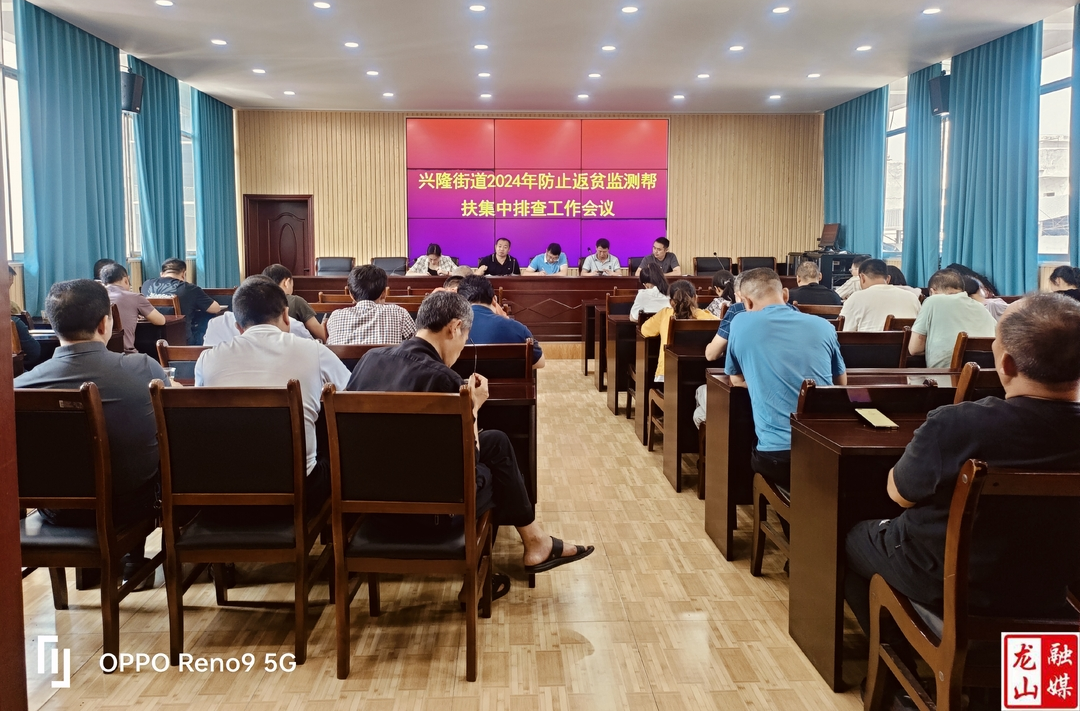 兴隆街道召开2024年防止返贫监测帮扶集中排查工作会议