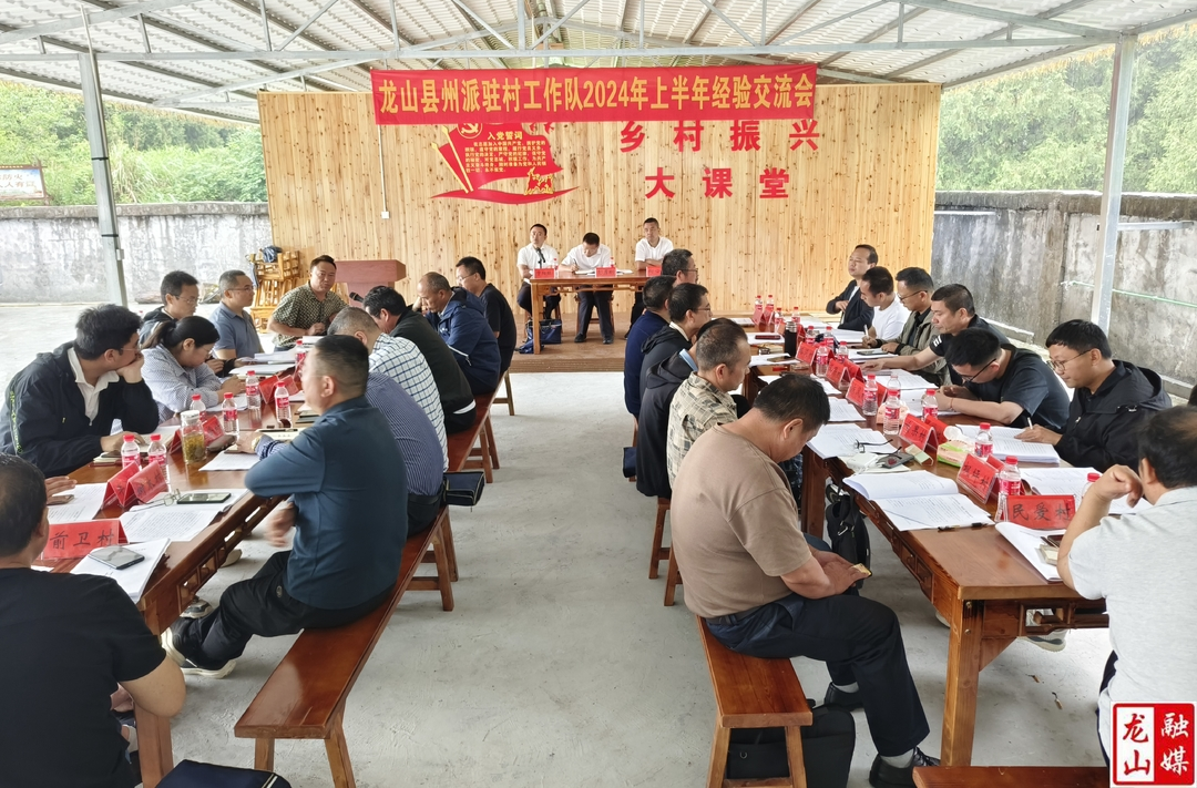 龙山县州派驻村工作队经验交流会召开