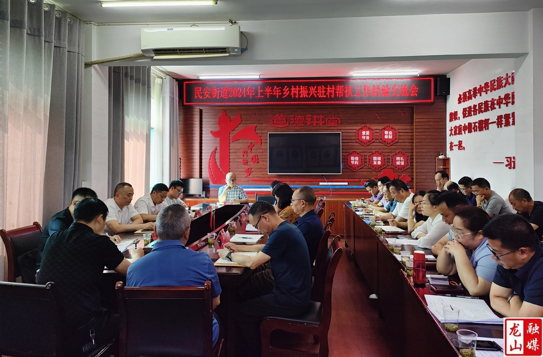 民安街道召开乡村振兴驻村帮扶工作经验交流会