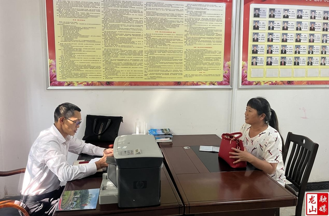 洗车河镇开展人大代表接待群众日活动