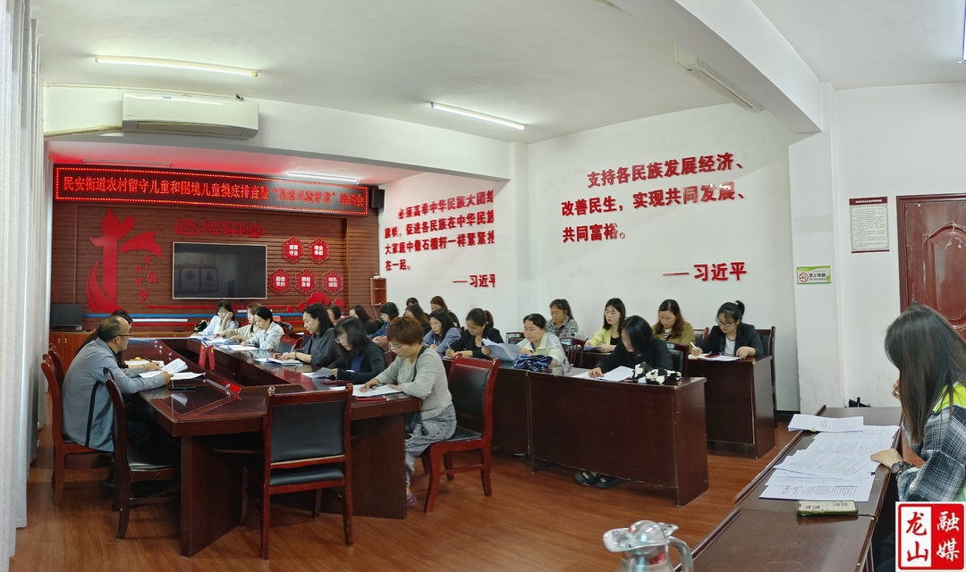 民安街道召开农村留守、困境儿童摸底排查工作部署会