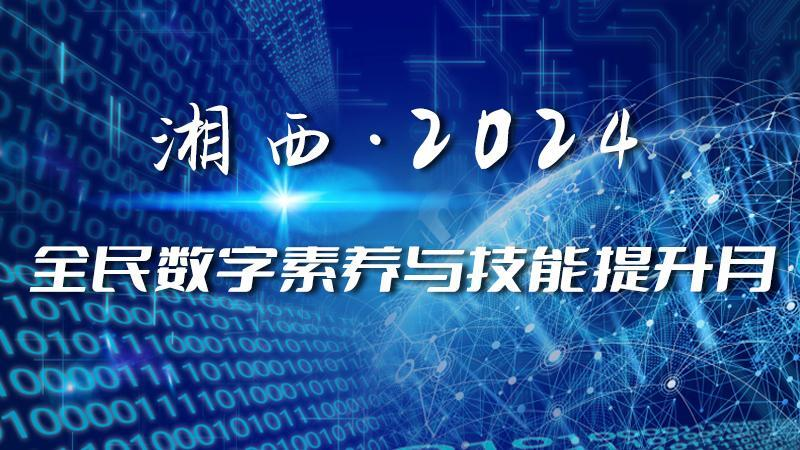  2024年湘西州全民数字素养与技能提升月