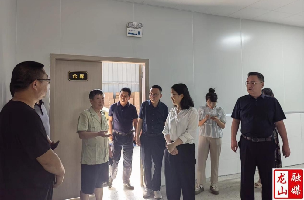 尚晓琴走访企业并监督开展“三赋”工作