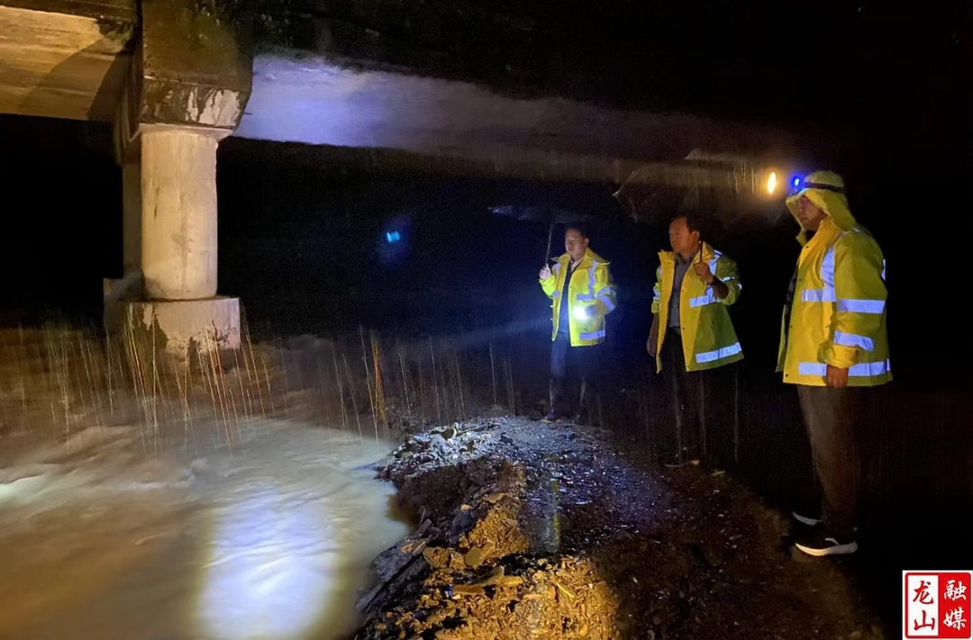 大安乡开展防汛抗灾工作