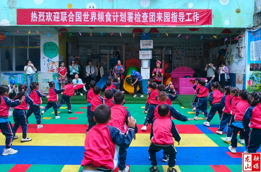 联合国世界粮食计划署检查团来县开展学龄前儿童营养改善项目检查