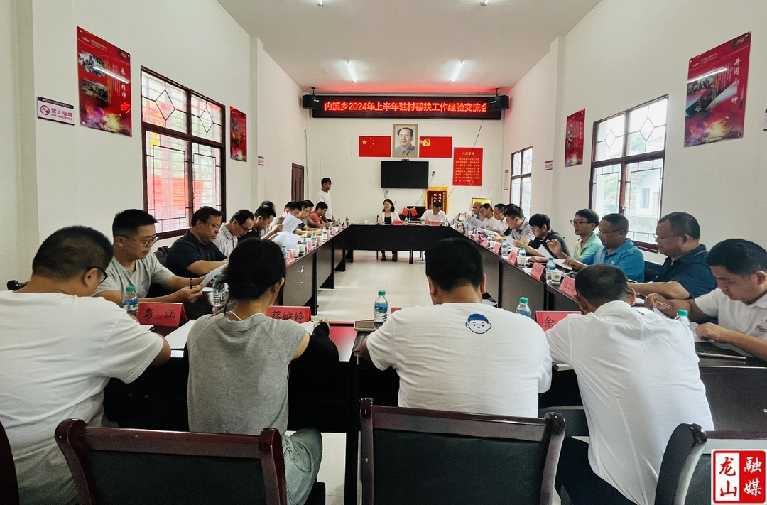 内溪乡召开2024年上半年驻村帮扶工作经验交流会