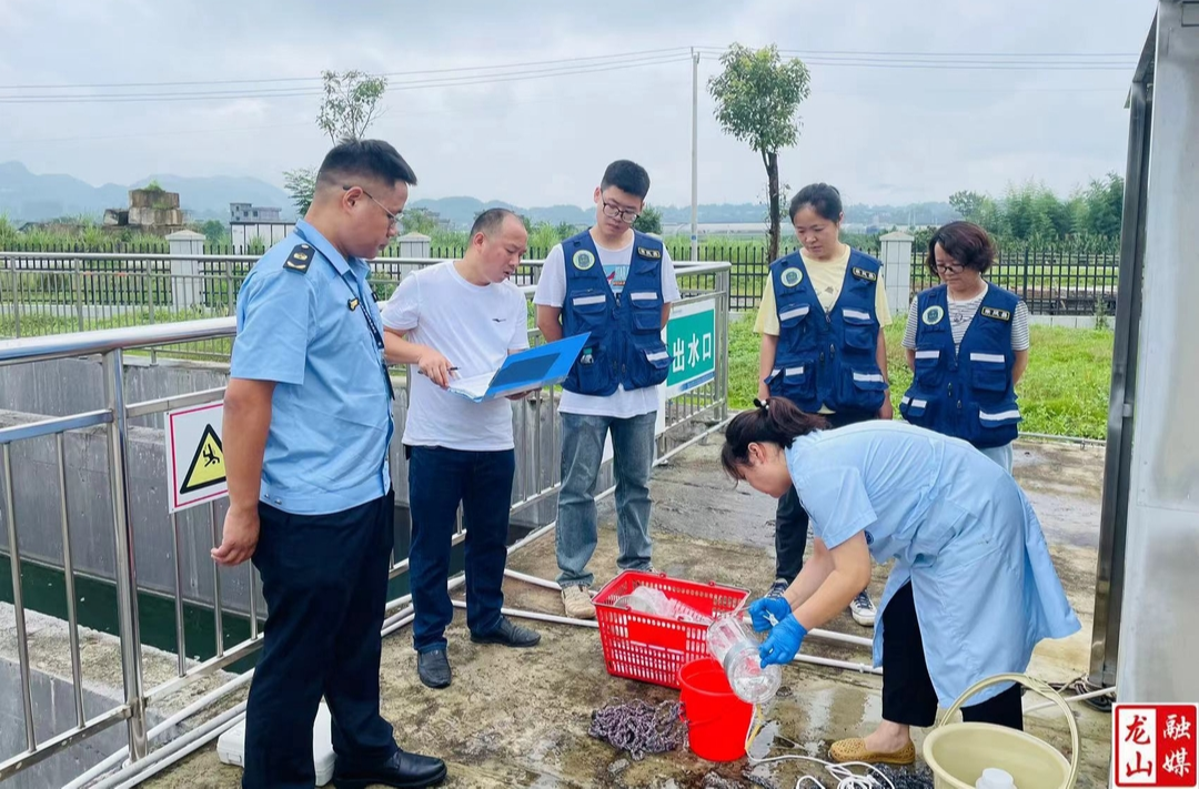 龙山来凤开展跨区域生态环境联合执法检查